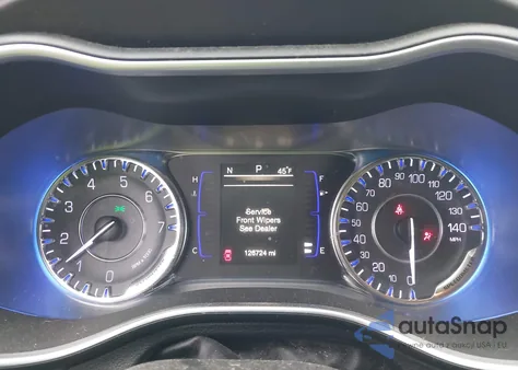 2016 Chrysler 200 Limited z USA, uszkodzony, nr VIN 1C3CCCAB0GN101997